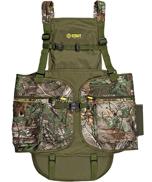 Hunters Specialties HSSTR1001721 Turkey Vest Edge Large/X Large Mossy Oak Obsession Cotton/Mesh