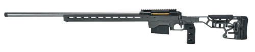 Savage Arms 57707 110 Elite Precision 300 PRC 5+1 30" Matte Stainless, Matte Black Rec, Gray Cerakote Adjustable MDT ACC Aluminum Chassis Stock, Left Hand (MB Not Included)