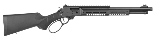 Smith & Wesson 14195 1854 Stealth Hunter 45 Long Colt 8+1 16.30" Black Armornite Threaded Barrel, Black Anodized Aluminum Receiver w/Picatinny Rail, Fixed w/Textured Grip Panels Black Synthetic Stock