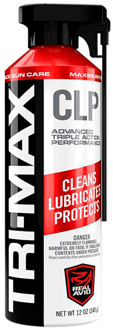 Real Avid AVCLP12A Tri-Max CLP Cleans, Lubricates, Protects 12 oz Aerosol