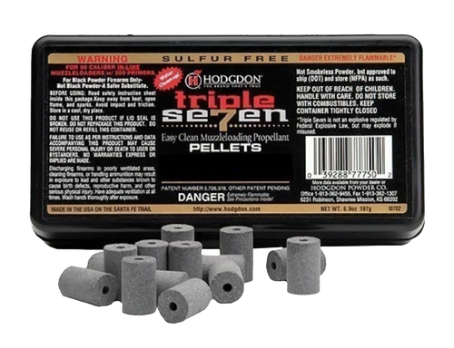 Hodgdon T75050 Triple Seven Pellets 50 Cal 50 Grain 100 Per Box