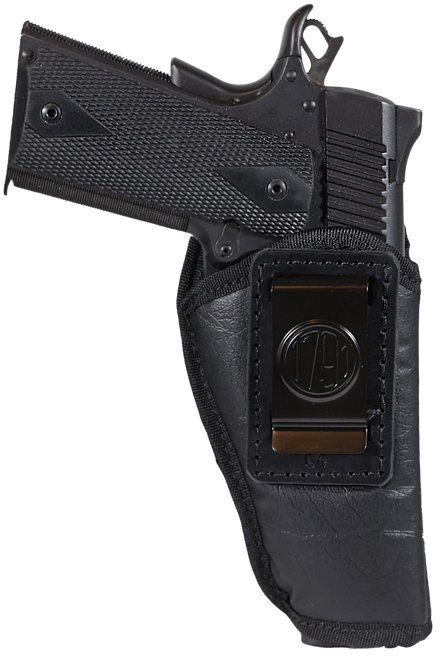 1791 Gunleather ECOC4BLKR EcoCarry  IWB Compact Long Black Right Hand