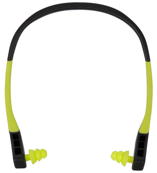 Allen 4102 Wave Banded Ear Plugs 22 dB Gray/Yellow Lightweight