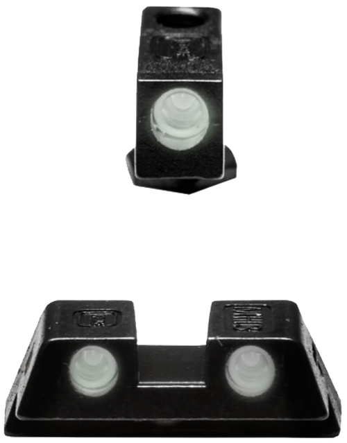 Glock 39929   Night Sight Green Green Black Frame