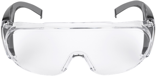 Allen 4180 Ultrx Safety Glasses Clear Lens Black Frame