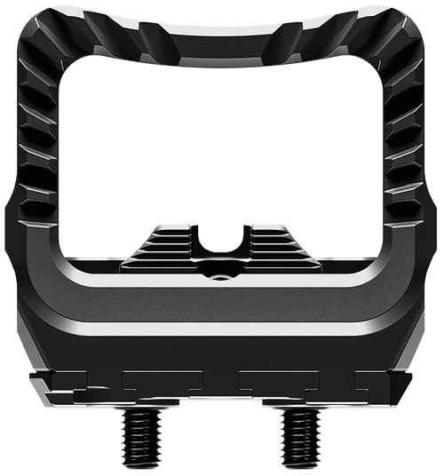 Radian Weapons G1501 Guardian+Six Optic Guard w/Stealth Sights Black Anodized Hardcoat Aluminum RMR Mount Compatible w/Glock MOS Handgun