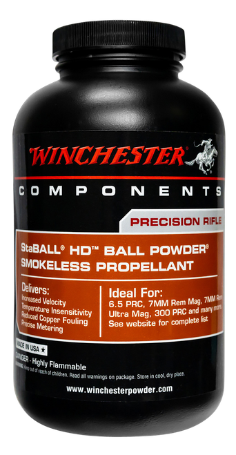 Winchester Powder STABALLHD1 Staball HD Rifle Powder 1LB