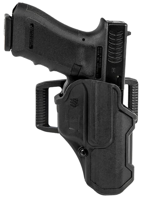 Blackhawk 410757BKR T-Series L2C Non-Light Bearing OWB Black Polymer Belt Slide Fits S&W M&P/SD/Taurus PT 24/7 Pro Right Hand