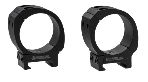 Wheeler 1133749 Sporter Scope Rings  Black 1" High
