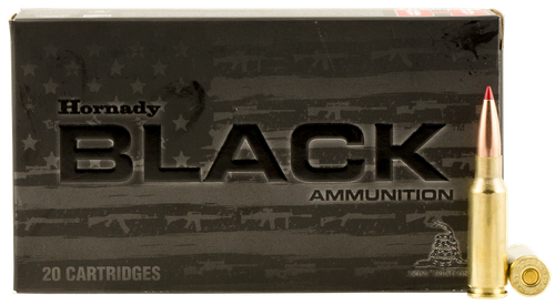 Hornady 81528 Black  6.5Grendel 123gr Extremely Low Drag Match 20 Per Box/10 Case