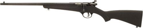 Savage Arms 13843 Rascal  Youth 22 LR 1rd 16.13" Matte Black Sporter Barrel, Matte Black Carbon Steel Receiver, Black Fixed Synthetic Stock, Left Hand