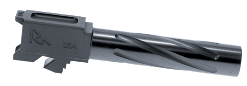 Rival Arms RA20G201D Precision V1 Match Grade 9mm Luger Compatible w/Glock 19 Gen3-4, 4.02" Fluted PVD Stainless Steel