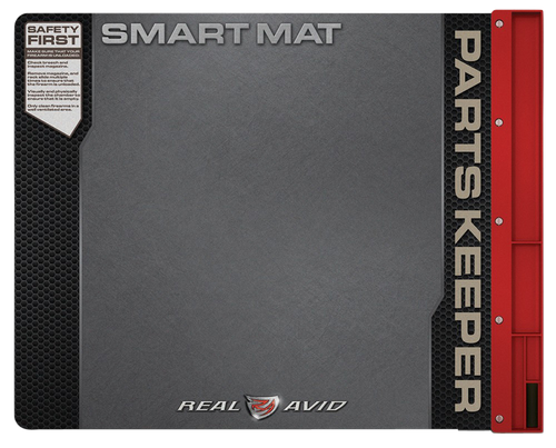 Real Avid AVUHGSM Handgun Smart Mat Black/Red 19" x 16"