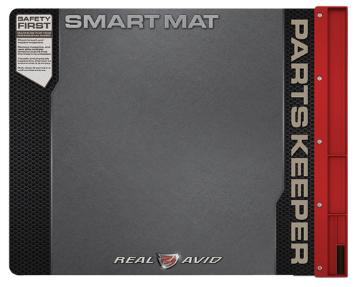 Real Avid AVUHGSM Handgun Smart Mat Black/Red 19" x 16"
