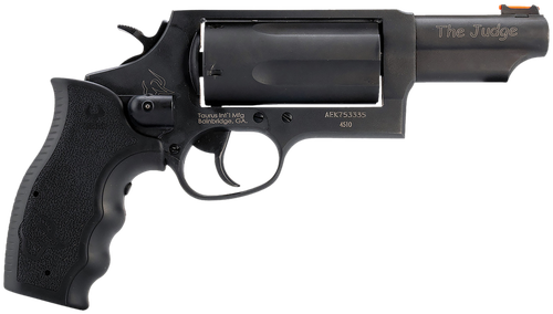 Taurus 2-441031TVL Judge w/Laser Compact 45 Colt (Long Colt) 410 Bore 5rd 3" Matte Black Alloy Steel Barrel, Cylinder & Frame, Viridian Laser, Transfer Bar Safety
