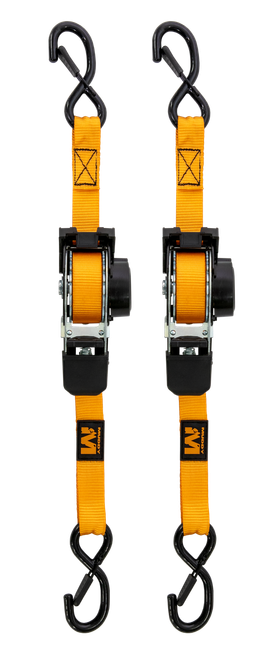 MUDDY MUD-RRS10-2PK   1"X10" RATCHET STRAPS ORG