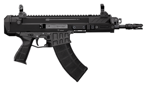 CZ-USA 91460 Bren 2 MS  7.62x39mm 30+1 9.50" Black Steel Barrel, Black Aluminum Receiver w/Picatinny Rail, Carbon Fiber/Polymer Frame, Black Stippled Grip, Right Hand