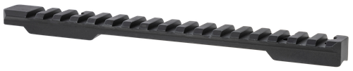 Talley PLM258725 Savage Picatinny Rail  Black Anodized Long Action 20 MOA