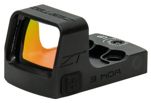 Zero Tech Optics THDM21  Thrive HD Black 1x 21mm x 15mm 3 MOA Red Dot Reticle