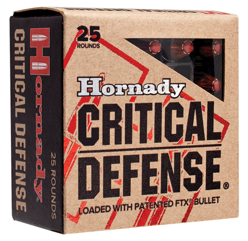Hornady 91000 Critical Defense  9x18Makarov 95gr Hornady Flex Tip eXpanding 25 Per Box/10 Case