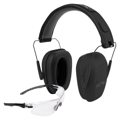 Allen 4157 Shield Ear & Eye Protection Combo 23 dB Gray