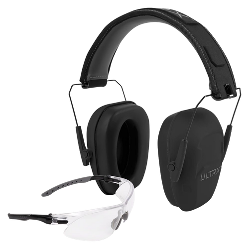 Allen 4157 Shield Ear & Eye Protection Combo 23 dB Gray