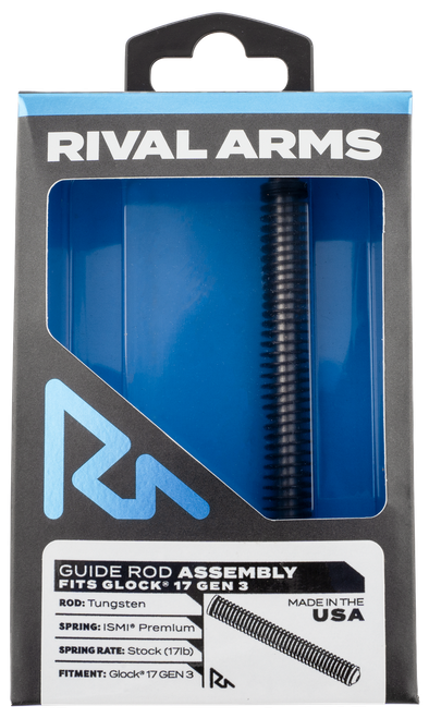 Rival Arms RA50G101T Guide Rod Assembly  Fits Glock 17 Gen3 Tungsten