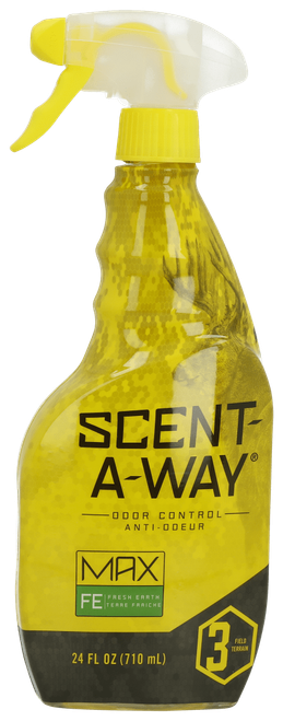 Scent-A-Way 100084 Max Field Spray Odor Eliminator Earth Scent 24 oz Trigger Spray
