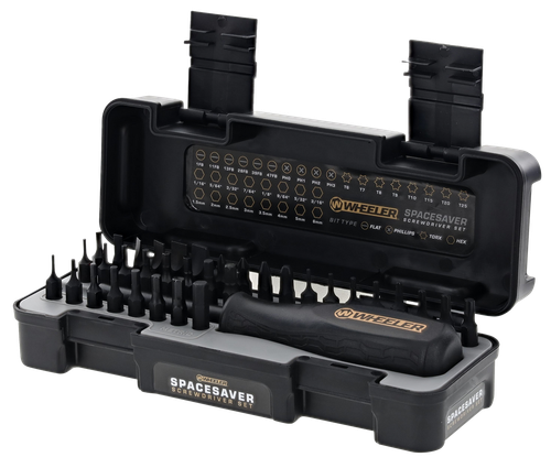 Wheeler 4001005 SpaceSaver Screwdriver Set Black 36 Pieces