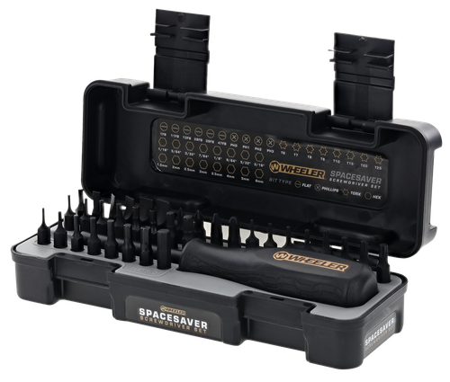 Wheeler 4001005 SpaceSaver Screwdriver Set Black 36 Pieces