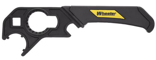 Wheeler 1099561 Professional Armorer's Wrench Black/Yellow Steel AR Platform Firearm 1 Pieces