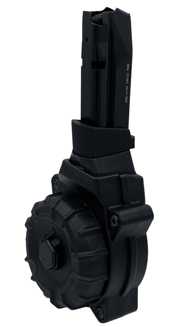 ProMag DRMA109   30rd Drum 9mm Fits Shadow Systems CP920 Black DuPont Zytel Polymer