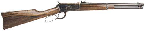 Chiappa Firearms 920337 1892 Trapper Carbine 44 Mag 8+1 16" Blued Barrel, Color Case Hardened Rec, Oiled Walnut Stock, Adjustable Sight