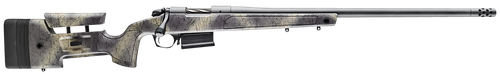 Bergara Rifles B14SM359CF B-14 HMR Carbon Wilderness 6.5 PRC 3+1 24" Carbon Fiber Wrapped Barrel, Woodland Camo Molded with Mini-Chassis Stock, Right Hand