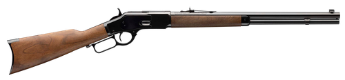 Winchester Guns 534200137 Model 1873 Short Rifle 38 Special, 357 Mag 10+1 Cap 20" Brushed Polish Blued Rec/Barrel Satin Oiled Walnut Fixed Straight Grip Stock Right Hand (Full Size)