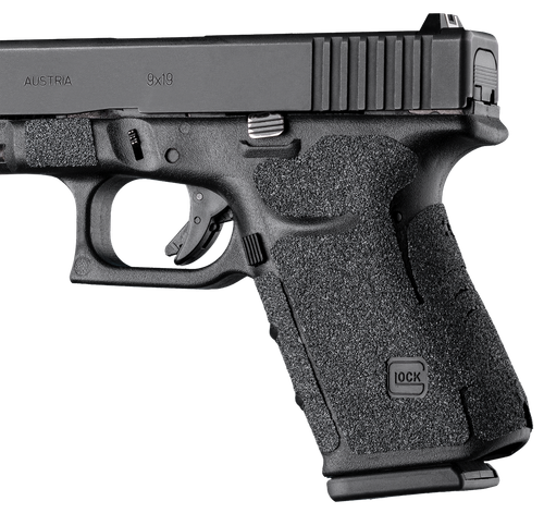 Hogue 17239 Wrapter  Black Adhesive Rubber Fits Glock 19/23/32/38 Gen3 Fits Pistol