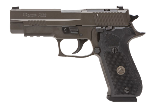 Sig Sauer 220R45LEGIONSAOR2 P220 Full Size Legion SAO 45 ACP 8+1 4.40", Gray Elite Cerakote, Picatinny Rail Frame, Romeo 1 Cut Slide, Black G10 Grip, X-Ray Sights