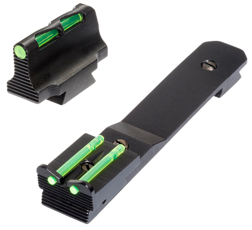 HiViz HHVS41 Henry Rifles Sight Set  Black Interchangeable Front & Rear Sight for Henry Rifles