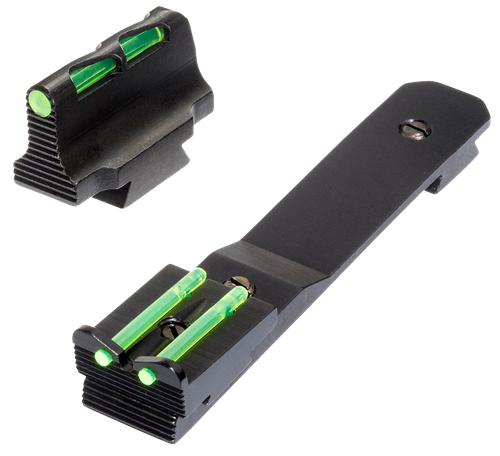 HiViz HHVS41 Henry Rifles Sight Set  Black Interchangeable Front & Rear Sight for Henry Rifles