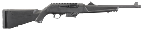 Ruger 19100 PC Carbine  9mm Luger 17+1 16.12" Threaded/Fluted Barrel, Type III Hard Coat Anodized Aluminum Alloy Receiver, Synthetic Stock, Optics Ready