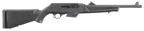 Ruger 19100 PC Carbine  9mm Luger 17+1 16.12" Threaded/Fluted Barrel, Type III Hard Coat Anodized Aluminum Alloy Receiver, Synthetic Stock, Optics Ready