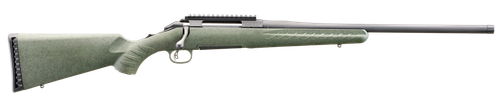 Glenfield 52006 Model A  Full Size 350 Legend 5+1 20" Matte Black Threaded Barrel, Matte Black Alloy Steel Receiver w/Picatinny Rail, Moss Green Splatter Fixed Synthetic Stock, Thread Protector