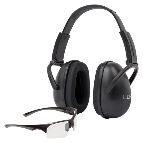 Allen 4158 Blocker Ear & Eye Protection Combo 23 dB Black