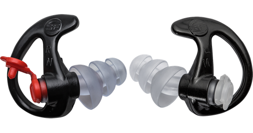 SureFire EP4BKMPR EP4 Sonic Defenders Plus Polymer 24 dB Flanged Black Medium Adult 1 Pair