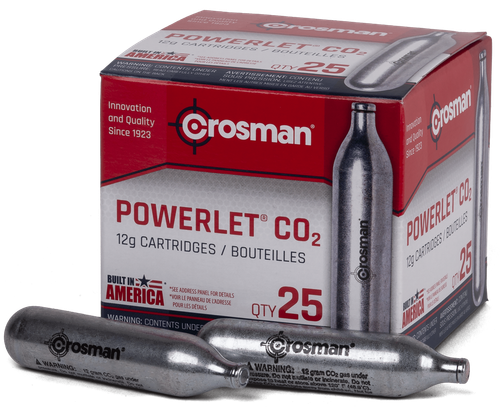 Crosman 2311 Powerlet CO2 12 Grams 25 Per Pkg