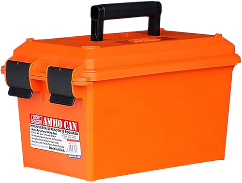 MTM Case-Gard AC35 Ammo Can  Orange Polypropylene