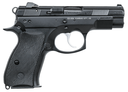 CZ-USA 91194 75D PCR Compact Frame 9mm Luger 14+1 3.75" Black Steel Barrel, Black Steel Serrated Slide, Black Polycoat Aluminum Frame w/Beavertail, Black Rubber Grip, Right Hand