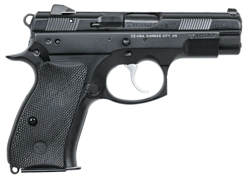CZ-USA 91194 75D PCR Compact Frame 9mm Luger 14+1 3.75" Black Steel Barrel, Black Steel Serrated Slide, Black Polycoat Aluminum Frame w/Beavertail, Black Rubber Grip, Right Hand