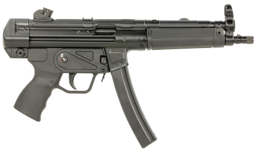 Century Arms HG6034ALN AP5 CORE 9mm Luger 30+1 8.90" Threaded Barrel, Black, Stamped Metal Rec, Fixed Front/Drum Rear Sights, Includes Sling (1 Mag)