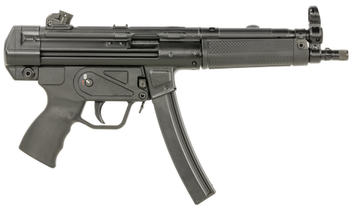 Century Arms HG6034ALN AP5 CORE 9mm Luger 30+1 8.90" Threaded Barrel, Black, Stamped Metal Rec, Fixed Front/Drum Rear Sights, Includes Sling (1 Mag)